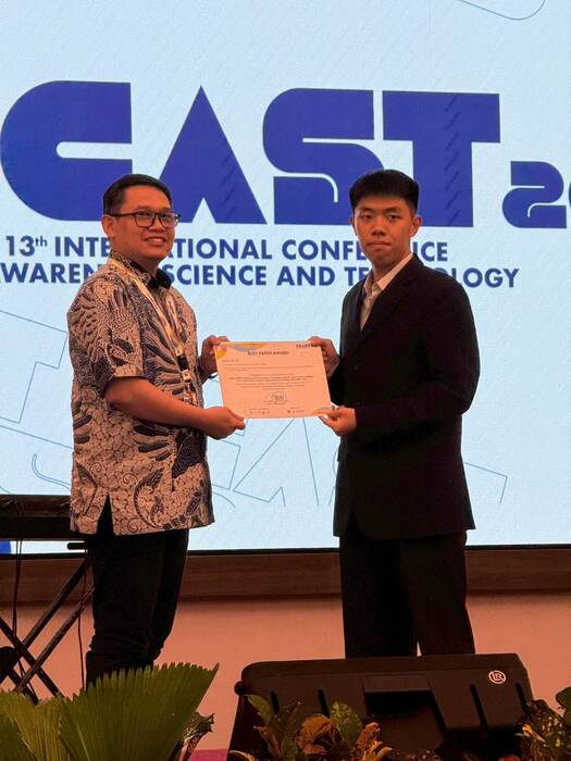 ★恭賀！本系師生參加「iCAST 2025研討會」榮獲最佳論文獎圖片